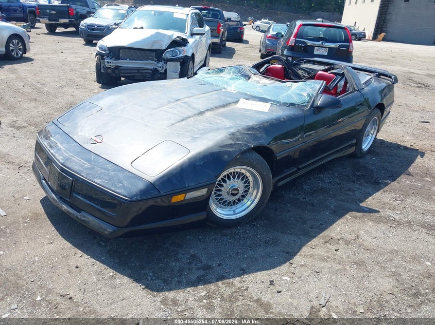 1987 Chevrolet Corvette VIN 1G1YY2187H5123281 IAAI salvage auction — ROOF, Clear (Massachusetts), sold $975 on 2026-07-12 (photo 2)