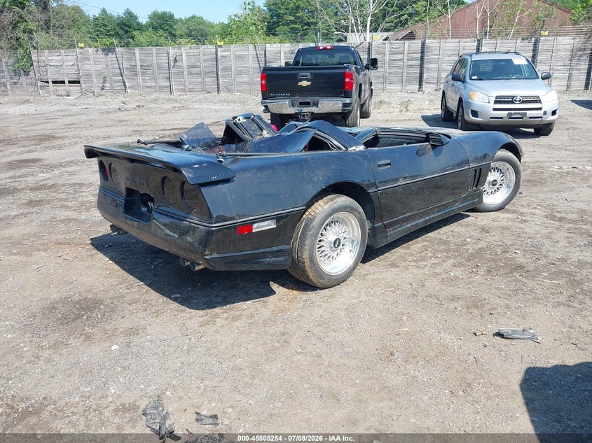 1987 Chevrolet Corvette VIN 1G1YY2187H5123281 IAAI salvage auction — ROOF, Clear (Massachusetts), sold $975 on 2026-07-12 (photo 4)