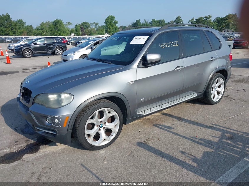 2007 BMW X5 VIN 5UXFE835X7LZ46583 IAAI salvage auction — FRONT END, Clear (Indiana), sold $1,125 on 2026-07-31 (photo 2)