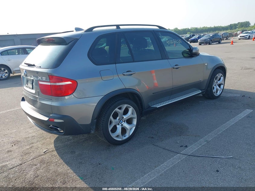 2007 BMW X5 VIN 5UXFE835X7LZ46583 IAAI salvage auction — FRONT END, Clear (Indiana), sold $1,125 on 2026-07-31 (photo 4)