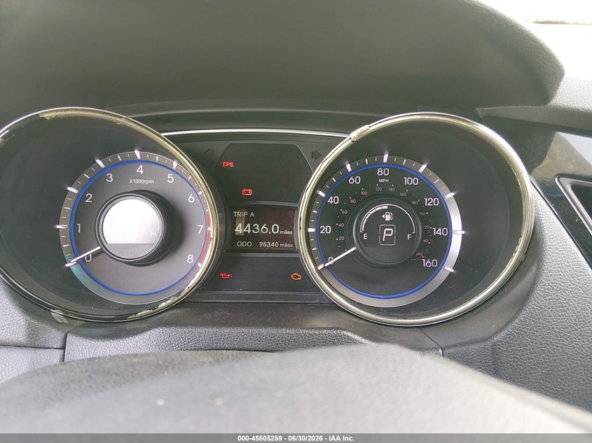 2013 Hyundai Sonata VIN 5NPEC4AC9DH700444 IAAI salvage auction — NORMAL WEAR, Clear (New Jersey), sold $625 on 2026-07-13 (photo 7)