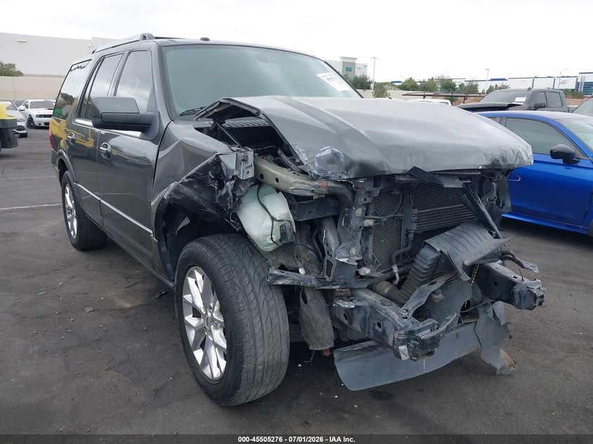 2015 Ford Expedition VIN 1FMJU1KT6FEF03304 IAAI salvage auction — FRONT END, Salvage Title, sold $1,050 on 2026-07-12 (photo 1)
