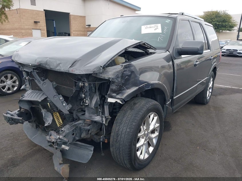 2015 Ford Expedition VIN 1FMJU1KT6FEF03304 IAAI salvage auction — FRONT END, Salvage Title, sold $1,050 on 2026-07-12 (photo 2)