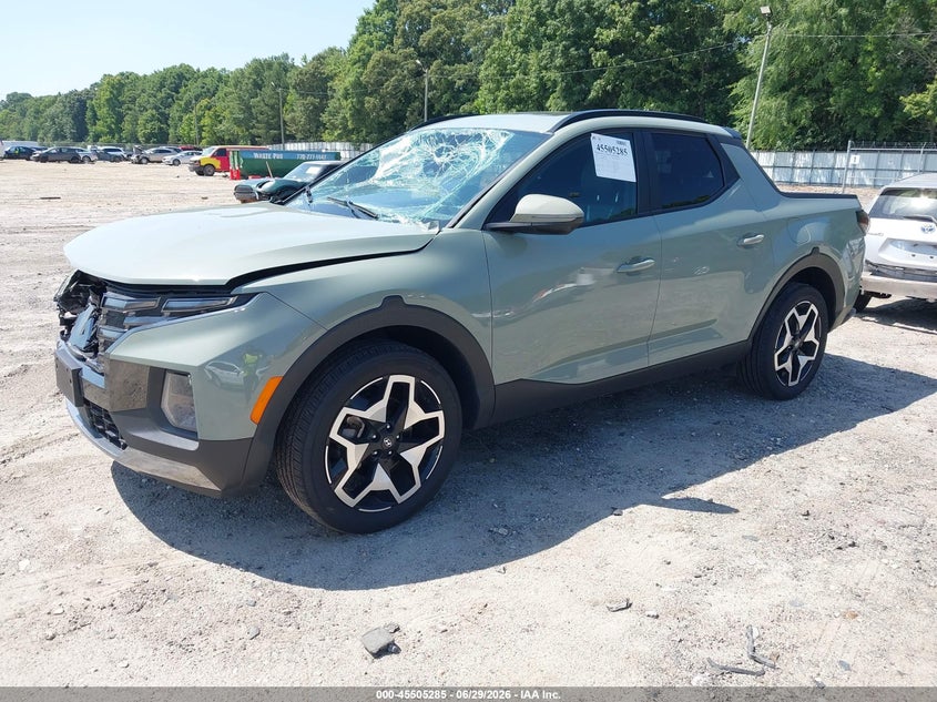 2024 Hyundai Santa cruz VIN 5NTJEDDF7RH107852 IAAI salvage auction — FRONT END, Salvage (Georgia), sold $8,375 on 2026-09-04 (photo 2)