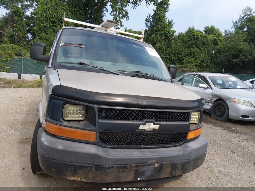 2009 Chevrolet Express 2500 VIN 1GCFG15X291166349 IAAI salvage auction — NORMAL WEAR, Clear (Maryland), sold $300 on 2026-07-09 (photo 6)