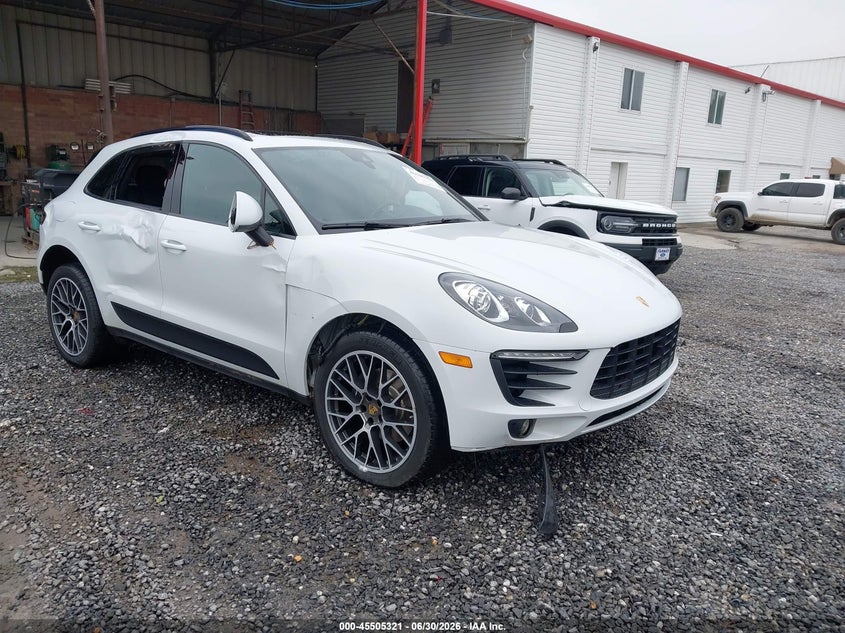 2018 Porsche Macan VIN WP1AA2A52JLB23434 — IAAI salvage auction photo