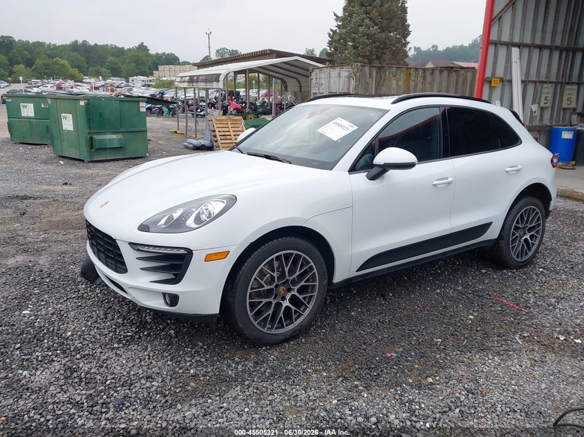 2018 Porsche Macan VIN WP1AA2A52JLB23434 IAAI salvage auction — RIGHT SIDE, Salvage (North Carolina), sold $11,400 on 2026-07-31 (photo 2)
