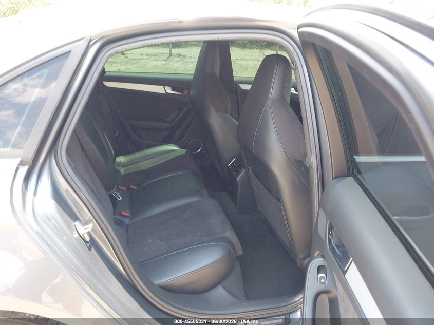2014 Audi S4 VIN WAUBGAFL5EA062049 IAAI salvage auction — FRONT END, Salvage (Pennsylvania), sold $25 on 2026-07-21 (photo 8)