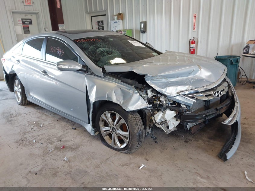 2013 Hyundai Sonata VIN 5NPEC4AC7DH715914 IAAI salvage auction — FRONT END, Mv-907A (New York), sold $475 on 2026-07-28 (photo 1)