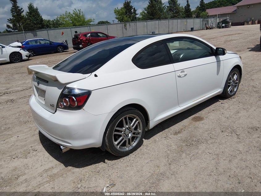 2008 Scion Tc VIN JTKDE167380266985 IAAI salvage auction — FRONT END, Clear (Wisconsin), sold $300 on 2026-07-29 (photo 4)