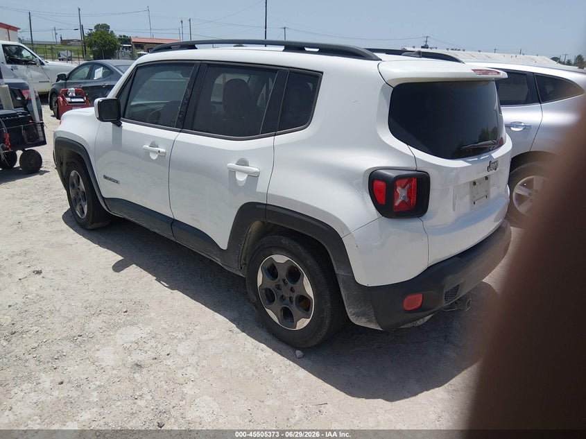 2015 Jeep Renegade VIN ZACCJABH2FPC03428 IAAI salvage auction — NORMAL WEAR, Original (Texas), sold $1,050 on 2026-07-29 (photo 3)