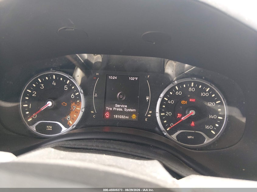 2015 Jeep Renegade VIN ZACCJABH2FPC03428 IAAI salvage auction — NORMAL WEAR, Original (Texas), sold $1,050 on 2026-07-29 (photo 7)