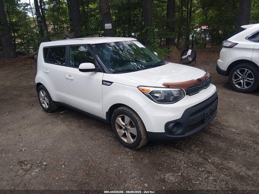 2017 Kia Soul VIN KNDJN2A27H7457408 IAAI salvage auction — REAR END, Clear (Virginia), sold $1,250 on 2026-08-01 (photo 1)