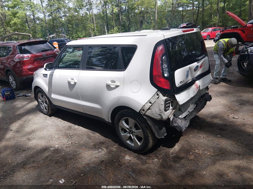 2017 Kia Soul VIN KNDJN2A27H7457408 IAAI salvage auction — REAR END, Clear (Virginia), sold $1,250 on 2026-08-01 (photo 3)