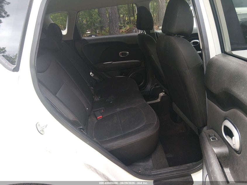 2017 Kia Soul VIN KNDJN2A27H7457408 IAAI salvage auction — REAR END, Clear (Virginia), sold $1,250 on 2026-08-01 (photo 8)