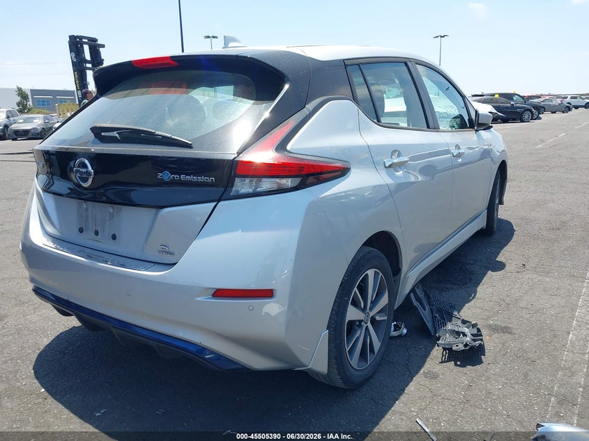2020 Nissan Leaf VIN 1N4BZ1BP0LC307238 IAAI salvage auction — LEFT FRONT, Salvage Title, sold $1,900 on 2026-07-31 (photo 4)