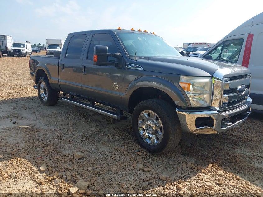 2016 Ford F250 VIN 1FT7W2BT3GEA01205 IAAI salvage auction — FRONT & REAR, Clear (Georgia), sold $2,775 on 2026-07-09 (photo 1)