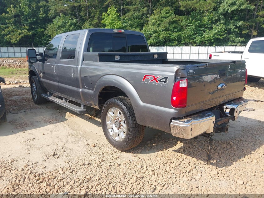 2016 Ford F250 VIN 1FT7W2BT3GEA01205 IAAI salvage auction — FRONT & REAR, Clear (Georgia), sold $2,775 on 2026-07-09 (photo 3)