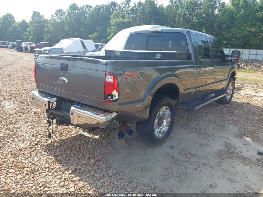 2016 Ford F250 VIN 1FT7W2BT3GEA01205 IAAI salvage auction — FRONT & REAR, Clear (Georgia), sold $2,775 on 2026-07-09 (photo 4)
