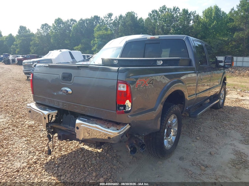 2016 Ford F250 VIN 1FT7W2BT3GEA01205 IAAI salvage auction — FRONT & REAR, Clear (Georgia), sold $2,775 on 2026-07-09 (photo 6)