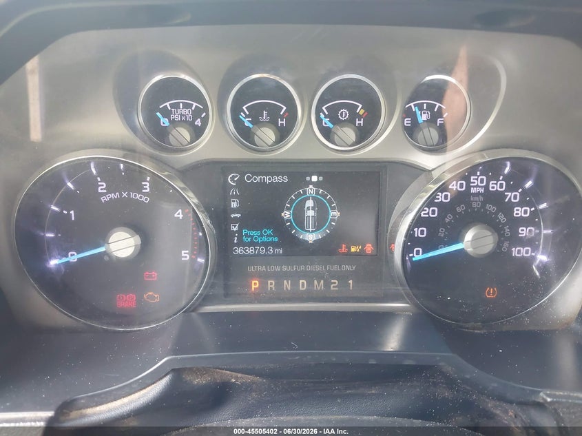 2016 Ford F250 VIN 1FT7W2BT3GEA01205 IAAI salvage auction — FRONT & REAR, Clear (Georgia), sold $2,775 on 2026-07-09 (photo 7)
