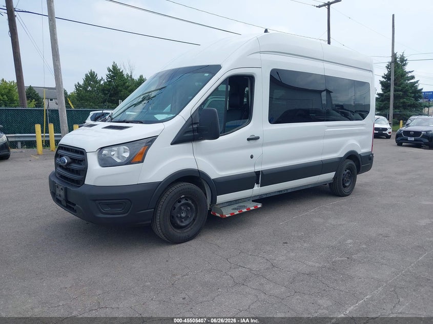 2020 Ford Transit-350 VIN 1FDAX2X87LKB09034 IAAI salvage auction — NORMAL WEAR, Sf97 (New York), sold $23,600 on 2026-07-23 (photo 2)