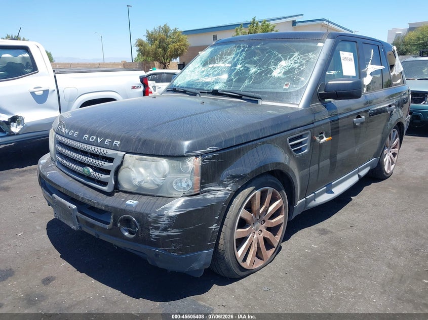 2006 Land rover Range rover sport VIN SALSF254X6A918266 IAAI salvage auction — ALL OVER, Salvage Certificate (California), sold $150 on 2026-07-10 (photo 2)