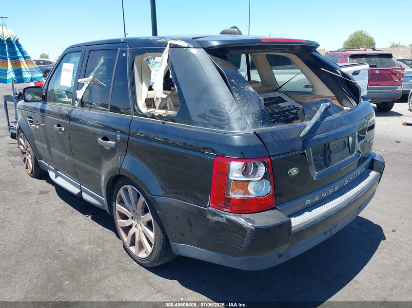 2006 Land rover Range rover sport VIN SALSF254X6A918266 IAAI salvage auction — ALL OVER, Salvage Certificate (California), sold $150 on 2026-07-10 (photo 3)