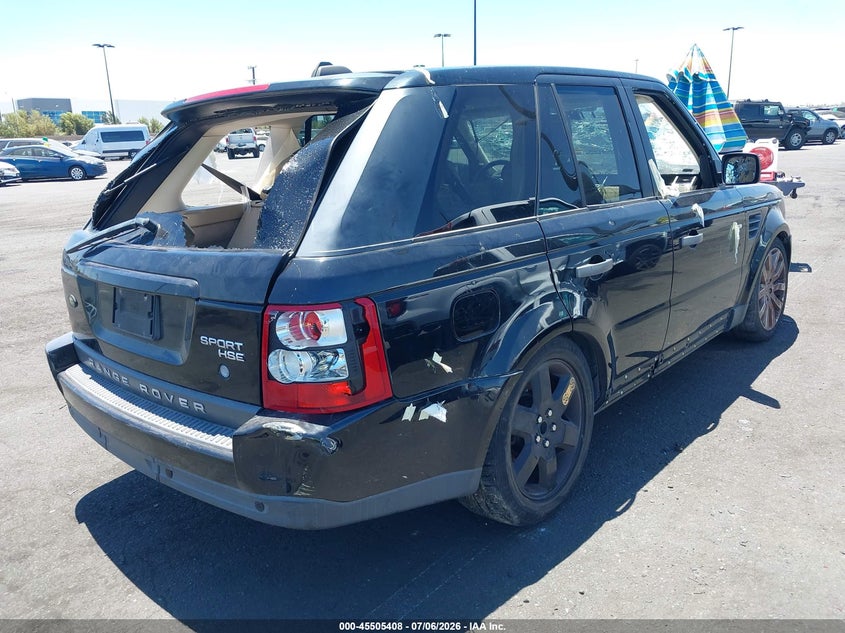 2006 Land rover Range rover sport VIN SALSF254X6A918266 IAAI salvage auction — ALL OVER, Salvage Certificate (California), sold $150 on 2026-07-10 (photo 4)