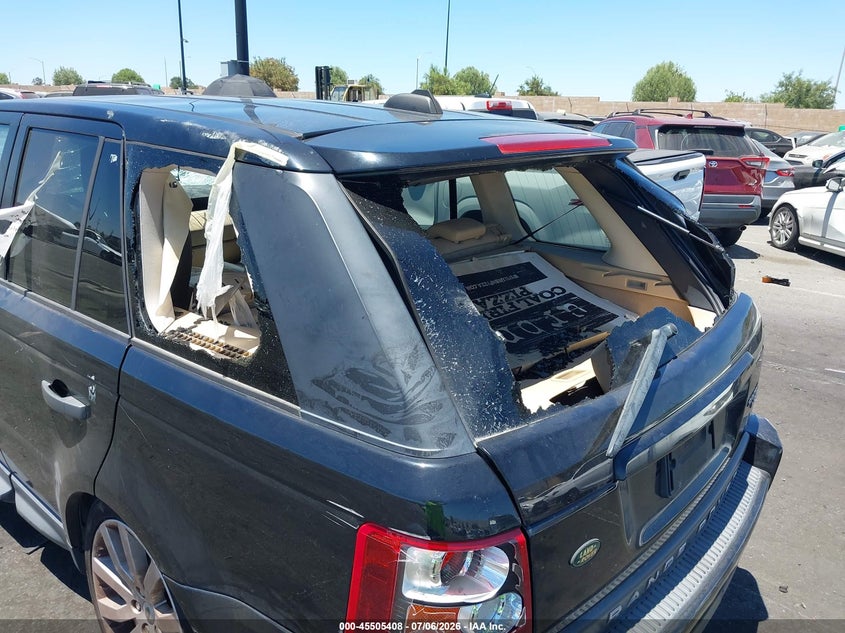 2006 Land rover Range rover sport VIN SALSF254X6A918266 IAAI salvage auction — ALL OVER, Salvage Certificate (California), sold $150 on 2026-07-10 (photo 6)