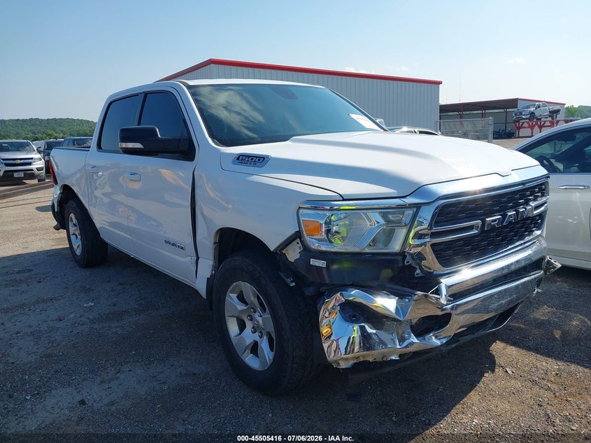 2022 Ram 1500 VIN 1C6SRFFT6NN242277 — IAAI salvage auction photo