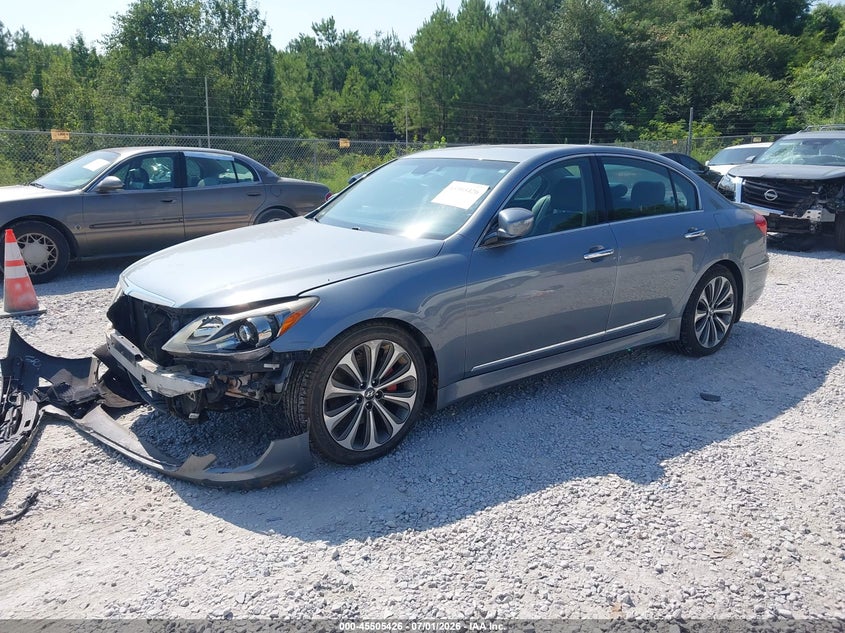 2014 Hyundai Genesis VIN KMHGC4DH3EU260532 IAAI salvage auction — FRONT END, Salvage (Alabama), sold $25 on 2026-07-29 (photo 2)