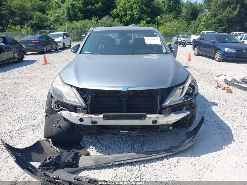 2014 Hyundai Genesis VIN KMHGC4DH3EU260532 IAAI salvage auction — FRONT END, Salvage (Alabama), sold $25 on 2026-07-29 (photo 6)