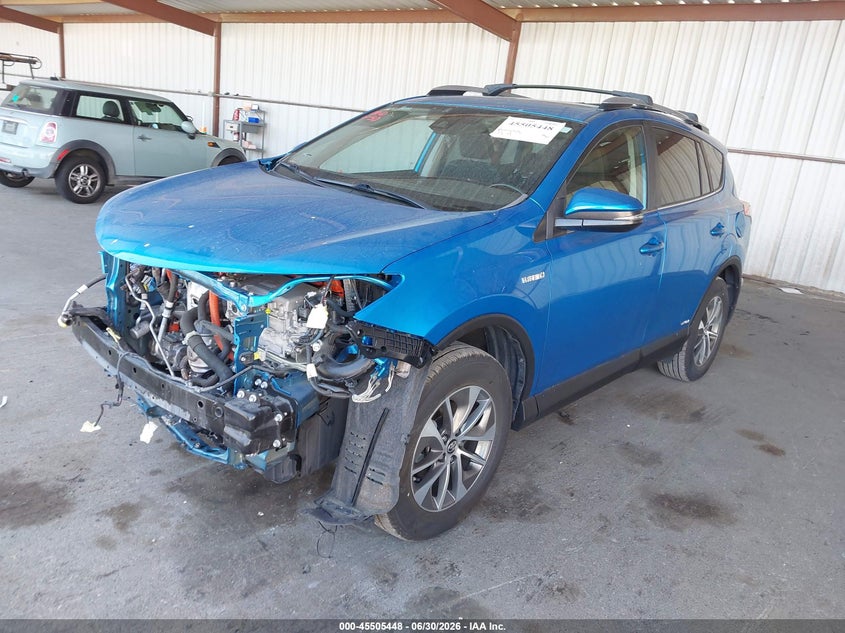 2017 Toyota Rav 4 VIN JTMRJREV4HD137153 IAAI salvage auction — FRONT END, Salvage (California), sold $6,900 on 2026-07-30 (photo 2)