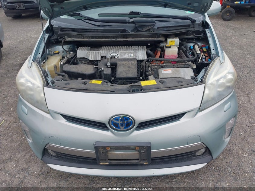 2012 Toyota Prius VIN JTDKN3DP8C3016677 IAAI salvage auction — NORMAL WEAR, Clear (Virginia), sold $5,100 on 2026-07-07 (photo 6)