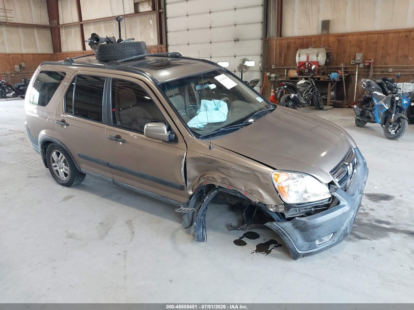 2004 Honda Cr-v VIN SHSRD78814U226210 IAAI salvage auction — RIGHT FRONT, Mv-907A (New York), sold $475 on 2026-07-15 (photo 1)