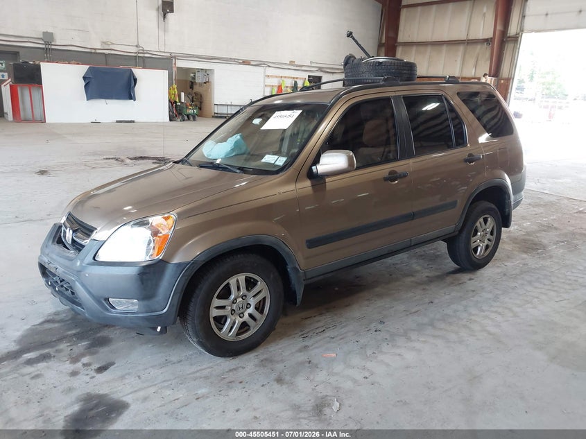 2004 Honda Cr-v VIN SHSRD78814U226210 IAAI salvage auction — RIGHT FRONT, Mv-907A (New York), sold $475 on 2026-07-15 (photo 2)