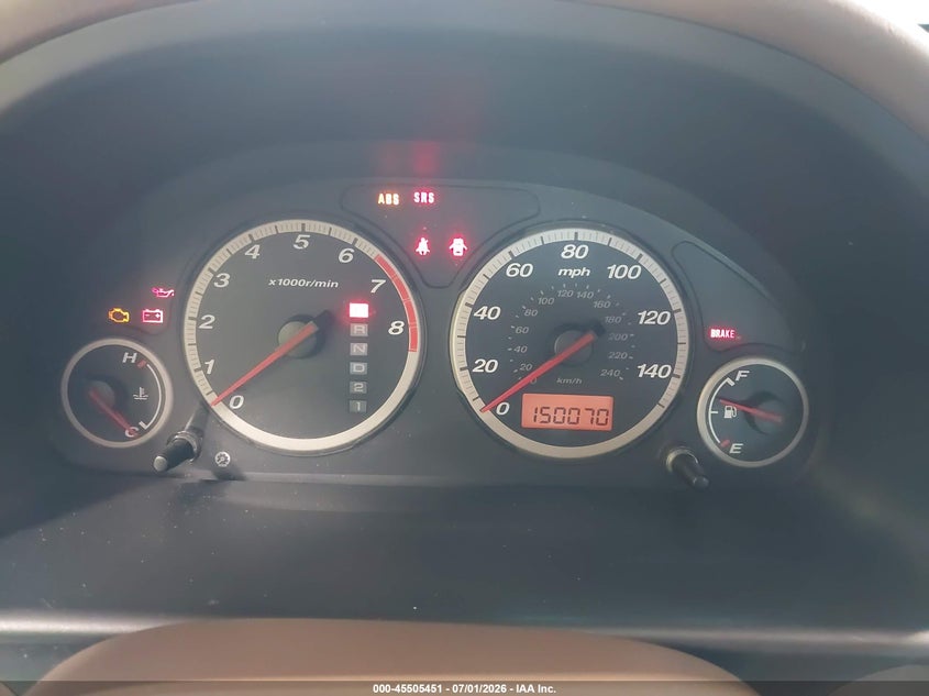 2004 Honda Cr-v VIN SHSRD78814U226210 IAAI salvage auction — RIGHT FRONT, Mv-907A (New York), sold $475 on 2026-07-15 (photo 7)