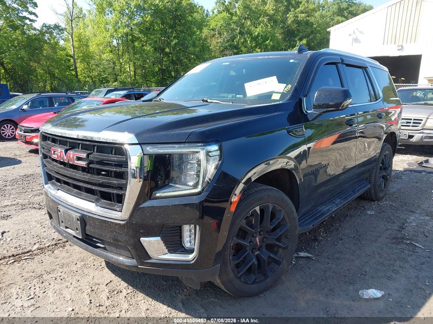 2022 Gmc Yukon VIN 1GKS2AKD1NR172134 IAAI salvage auction — RIGHT FRONT, Wait Title, sold $14,500 on 2026-10-20 (photo 2)