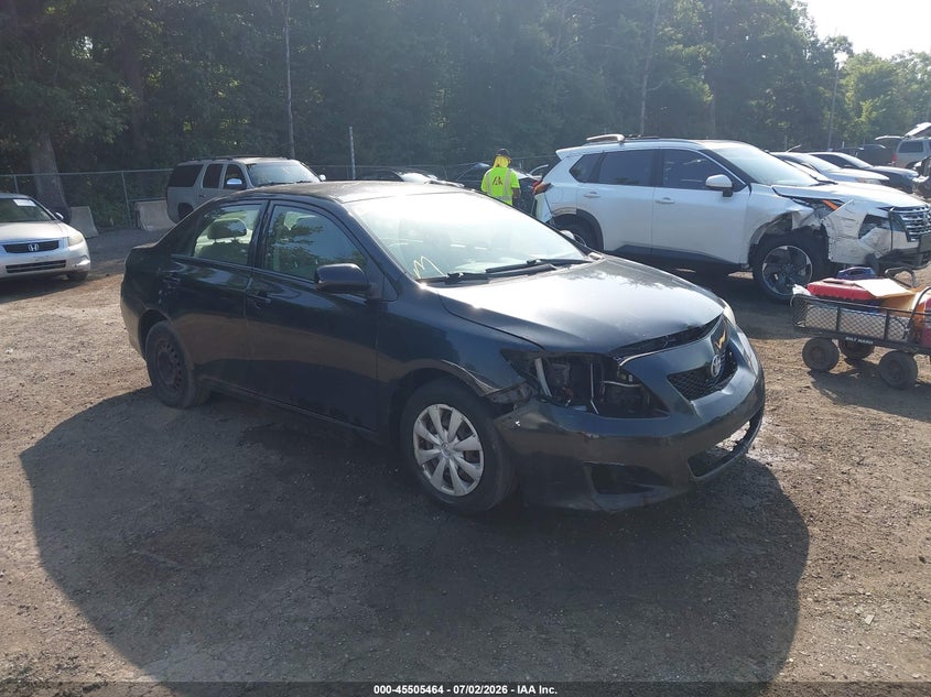 2010 Toyota Corolla VIN JTDBU4EEXAJ059156 IAAI salvage auction — FRONT & REAR, Salvage - 75% Or Less (Maryland), sold $1,250 on 2026-07-22 (photo 1)