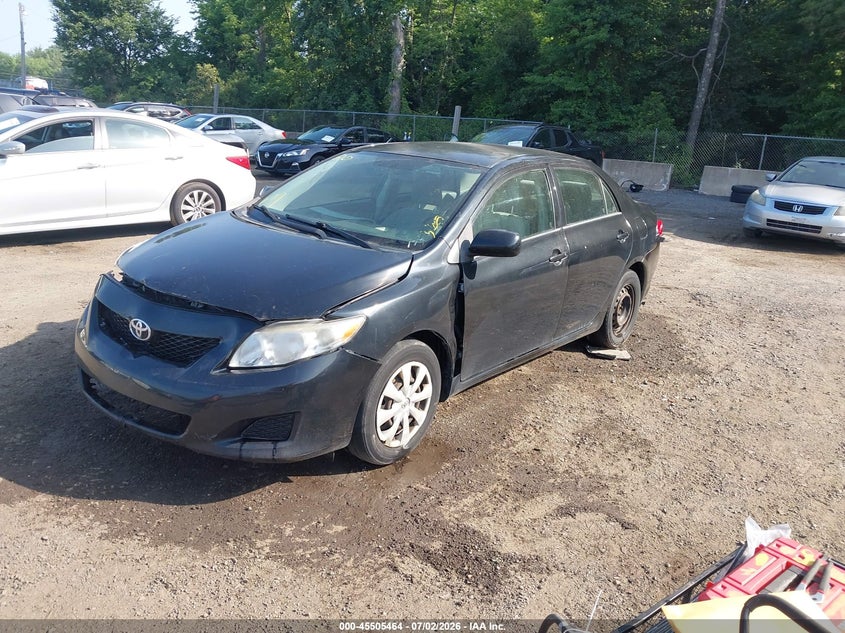 2010 Toyota Corolla VIN JTDBU4EEXAJ059156 IAAI salvage auction — FRONT & REAR, Salvage - 75% Or Less (Maryland), sold $1,250 on 2026-07-22 (photo 2)