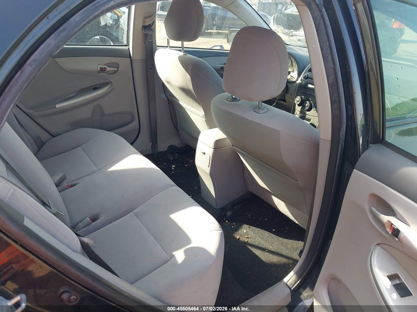 2010 Toyota Corolla VIN JTDBU4EEXAJ059156 IAAI salvage auction — FRONT & REAR, Salvage - 75% Or Less (Maryland), sold $1,250 on 2026-07-22 (photo 8)