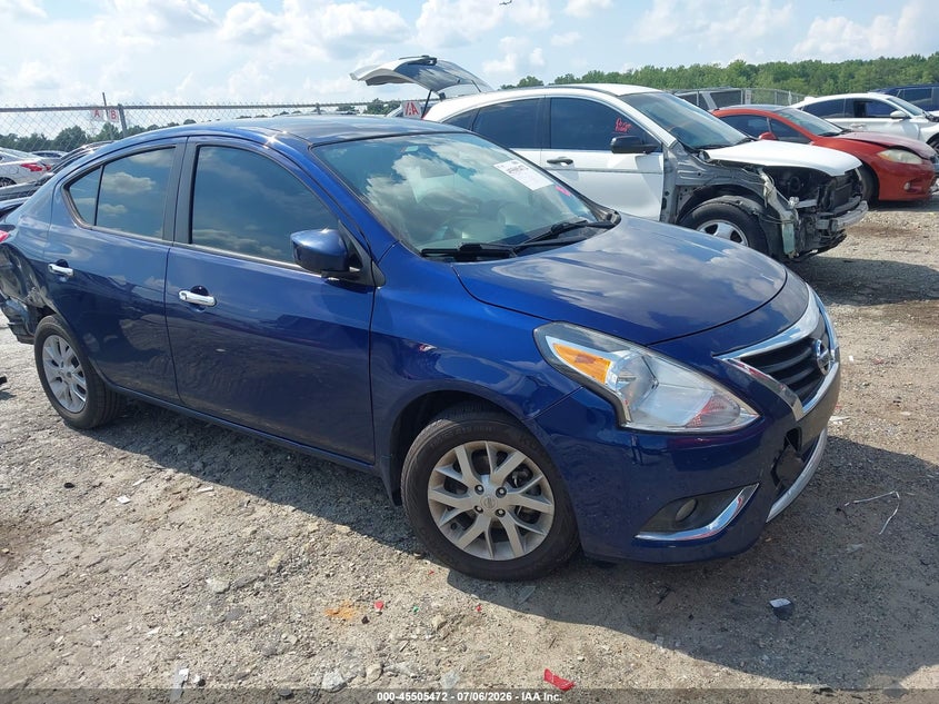 2018 Nissan Versa VIN 3N1CN7AP5JL886472 IAAI salvage auction — REAR END, Salvage Title, sold $1,100 on 2026-07-23 (photo 1)