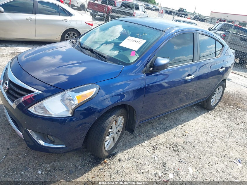 2018 Nissan Versa VIN 3N1CN7AP5JL886472 IAAI salvage auction — REAR END, Salvage Title, sold $1,100 on 2026-07-23 (photo 2)