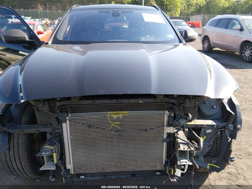 2018 Jaguar F-pace VIN SADCM2FV2JA351167 IAAI salvage auction — FRONT END, Salvage (Pennsylvania), sold $5,500 on 2026-07-28 (photo 6)