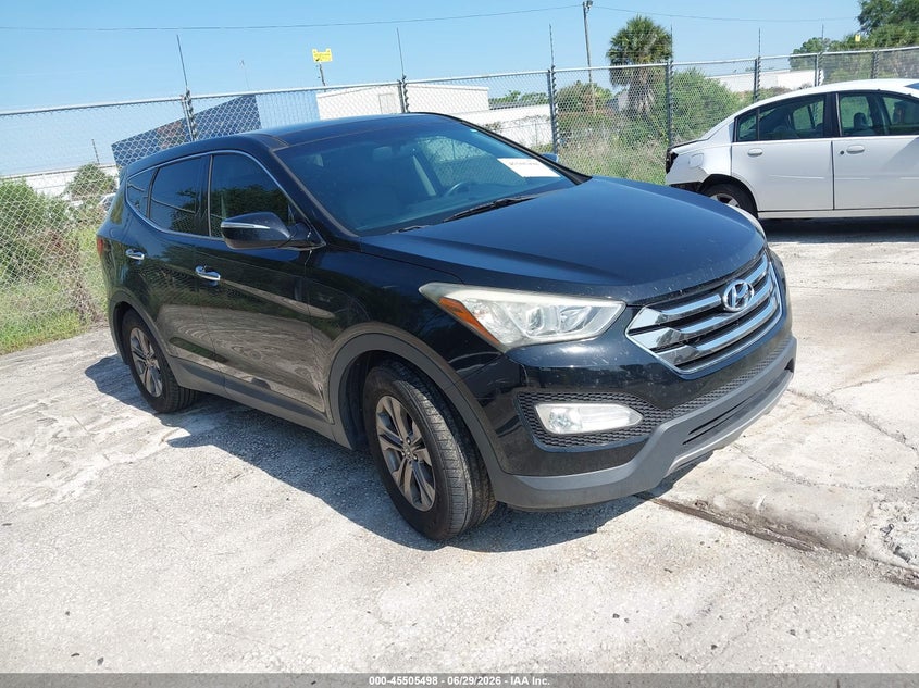 2013 Hyundai Santa fe VIN 5XYZU3LB4DG070224 IAAI salvage auction — NORMAL WEAR, Clear (Florida), sold $1,525 on 2026-07-15 (photo 1)