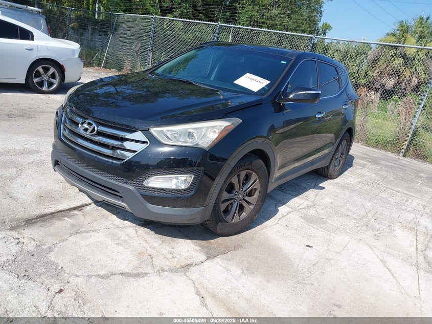 2013 Hyundai Santa fe VIN 5XYZU3LB4DG070224 IAAI salvage auction — NORMAL WEAR, Clear (Florida), sold $1,525 on 2026-07-15 (photo 2)
