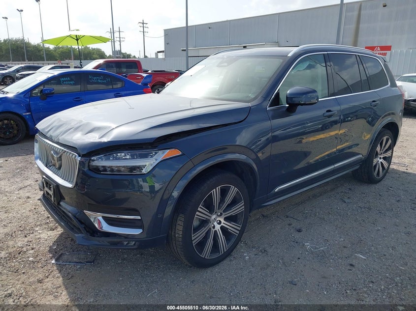 2024 Volvo Xc90 VIN YV4L12PE5R1190406 IAAI salvage auction — FRONT END, Salvage Title, sold $20,175 on 2026-08-20 (photo 2)