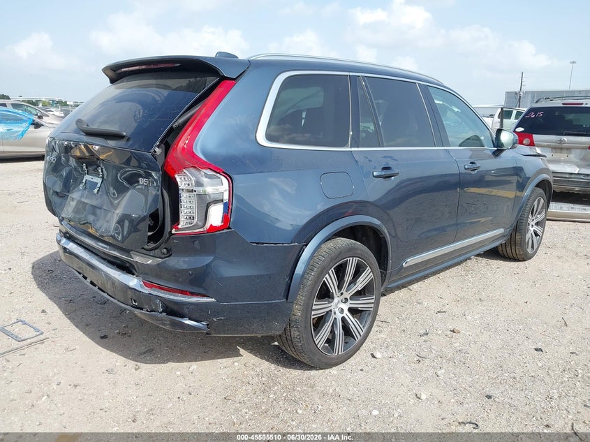 2024 Volvo Xc90 VIN YV4L12PE5R1190406 IAAI salvage auction — FRONT END, Salvage Title, sold $20,175 on 2026-08-20 (photo 4)