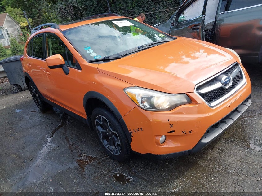 2013 Subaru Xv VIN JF2GPAVC2D2217662 IAAI salvage auction — NORMAL WEAR, Clear (North Carolina), sold $925 on 2026-07-30 (photo 1)